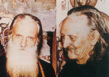 Архимандрит Сергий (Шевич) и инок Григорий (Круг)